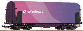 H0 Vůz s posuvnou plachtou Shimmns, Rail Release, Ep.VI