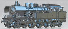 H0 Parní lokomotiva BR78, DR, Ep.III