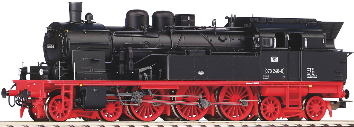 Modelová železnice - H0 Parní lokomotiva BR078, DB, Ep.IV