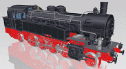 H0 Parní lokomotiva BR93, DR, Ep.III