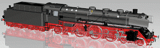 H0 Parní lokomotiva BR03, DB, Ep.III