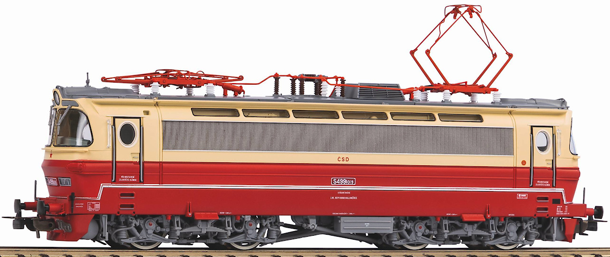 Modelová železnice - H0 Elektrická lokomotiva 240 "Laminátka", ČSD, Ep.IV