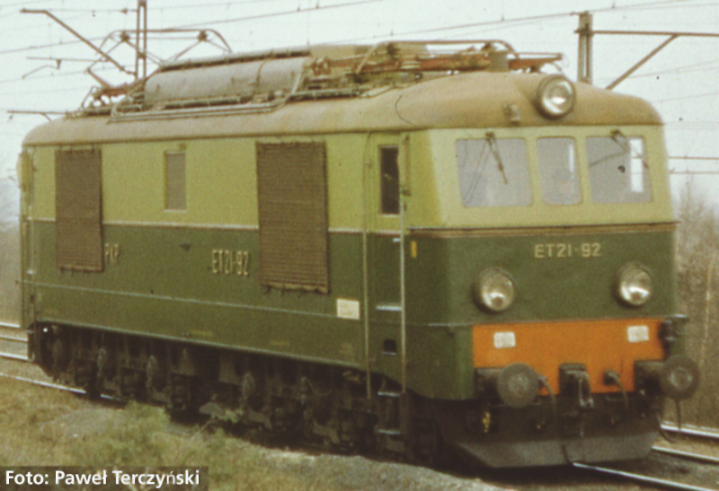 Modelová železnice - H0 Elektrická lokomotiva ET21, PKP, Ep.III, DCC ZVUK