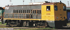 H0 Dieselová lokomotiva Rh2200, NS, Ep.IV
