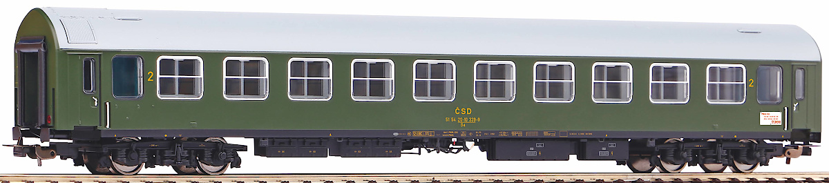 Modelová železnice - H0 Rychlíkový vůz Y 2.tř., ČSD, Ep.IV