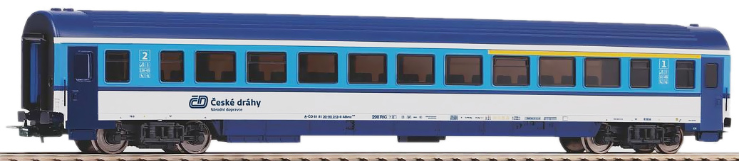 Modelová železnice - H0 Rychlíkový vůz IC, ČD, Ep.VI