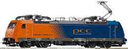 H0 Elektrická lokomotiva BR186 "PCC", Intermodal, Ep.VI