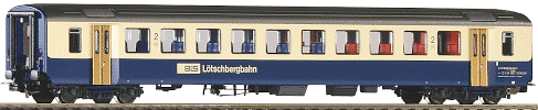 H0 Rychlíkový vůz EW.I 2.tř. "Lötschbergbahn", BLS, Ep.IV