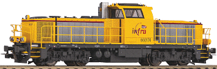 H0 Dieselová lokomotiva BB60000 "INFRA", SNCF, Ep.VI