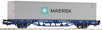 H0 Kontejnerový vůz Lgs579 "MAERSK", PKP, Ep.VI