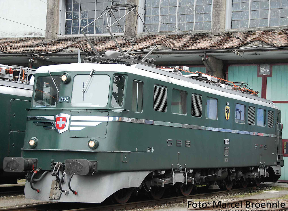 Modelová železnice - H0 Elektrická lokomotiva Ae6/6 Uri, SBB, Ep.VI, DCC ZVUK