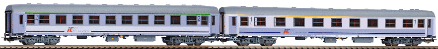 Modelová železnice - H0 2ks Rychlíkový vůz IC 111A, PKP, Ep.VI, #3