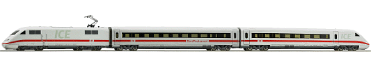 H0 Analogový set - vlak s jednotkou ICE2 DBAG s kolejemi