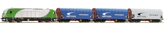 TT Digitální set - vlak s lokomotivou ER20 SETG s kolejemi