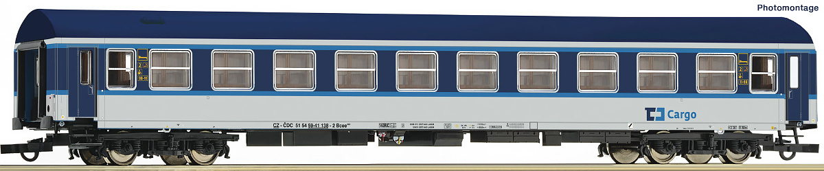 Modelová železnice - H0 Lehátkový vůz Y/B70, ČD Cargo, Ep.VI