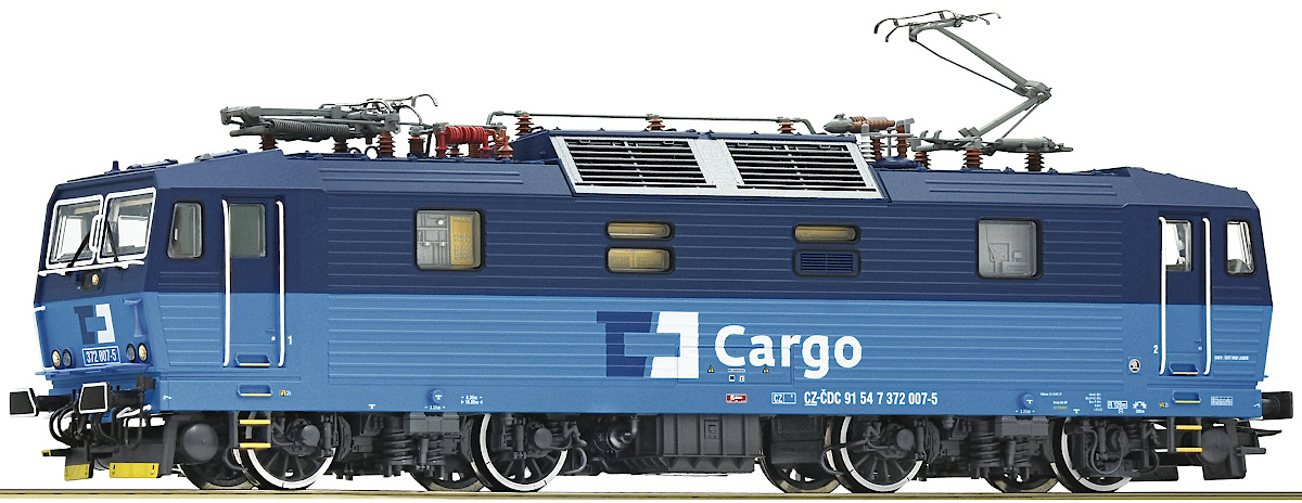 Modelová železnice - H0 Elektrická lokomotiva 372 "Bastard", ČD Cargo, Ep.VI
