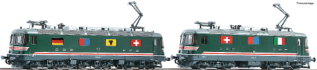 H0 2ks Elektrická lokomotiva Re6/6 + Re4/4, SBB, Ep.IV, DCC ZVUK