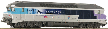 H0 Dieselová lokomotiva CC72130, SNCF, Ep.V