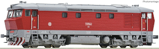 H0 Dieselová lokomotiva T478.1184 "Bardotka", ČSD, Ep.IV