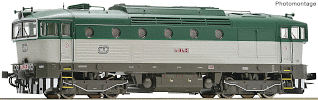 H0 Dieselová lokomotiva 750.275-0 "Brejlovec", ČD, Ep.V