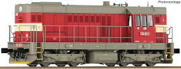 H0 Dieselová lokomotiva 742.162-1 "Kocour", ČD, Ep.V, DCC ZVUK
