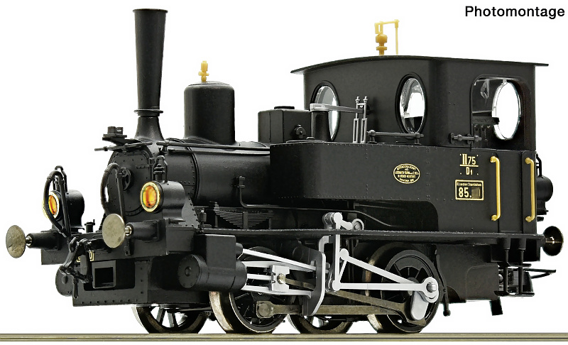 Modelová železnice - H0 Parní lokomotiva Rh85, kkStB, Ep.I