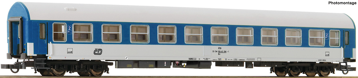 Modelová železnice - H0 Lehátkový vůz Y/B70, ČD, Ep.V