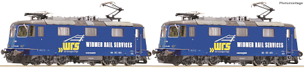 H0 2ks Elektrická lokomotiva 421.373 + 421.381, WRS, Ep.VI