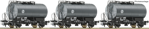 H0 3ks Cisternový vůz "Eva", DB, Ep.IV
