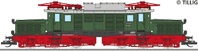 TT Elektrická lokomotiva BR254, DR, Ep.IV