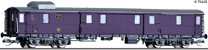 TT Zavazadlový vůz "Rheingold-Express", DRG, Ep.II