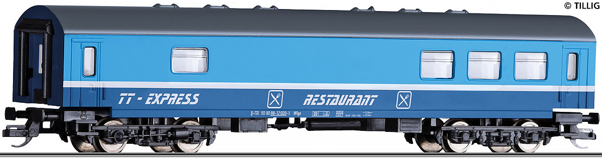 Modelová železnice - TT START Jídelní vůz "TT-EXPRESS"
