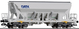 Modelová železnice - TT Výsypný vůz  Faccns, GATX, Ep.VI