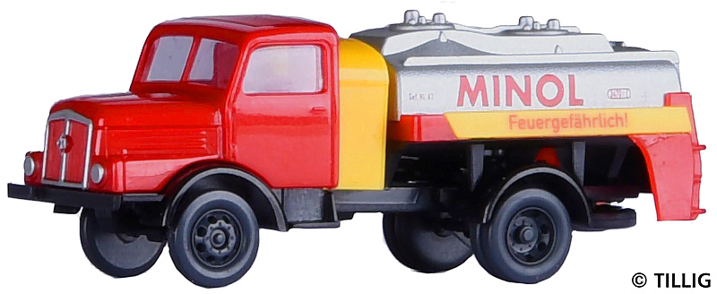 Modelová železnice - TT Nákladní automobil H3A "MINOL"