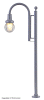 H0 Lampa pouliční 65mm LED teplá bílá
