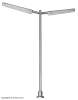 TT Lampa pouliční 2 světla 74mm LED bílá