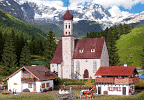 H0 Set stavebnic - alpská vesnice