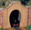 H0 Plast - železniční portál kamenný jednokolejný