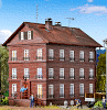H0 Stavebnice - železniční bytový dům