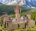 H0 Stavebnice - středověký hrad